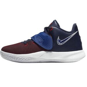 NIKE Kyrie Flytrap 3 'Obsidian Gym Red' Basketball Shoes Size 7Y